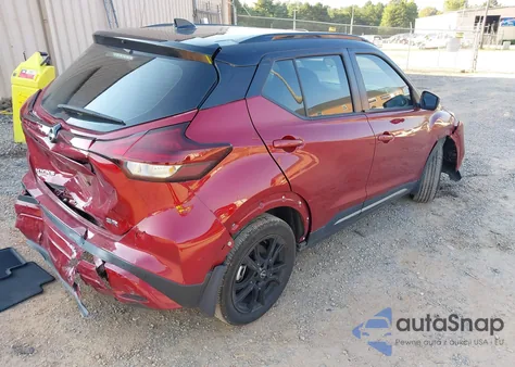 2024 Nissan Kicks Sr Xtronic Cvt from USA, damaged, VIN 3N1CP5DV4RL471888